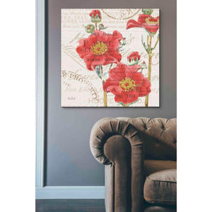 'Bookshelf Botanical V' by Katie Pertiet, Canvas Wall Art,37 x 37
