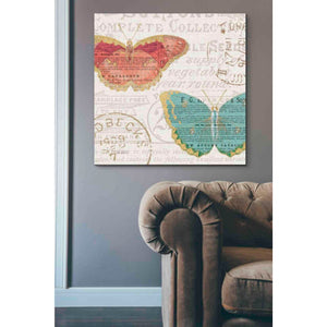 'Bookshelf Botanical VII' by Katie Pertiet, Canvas Wall Art,37 x 37