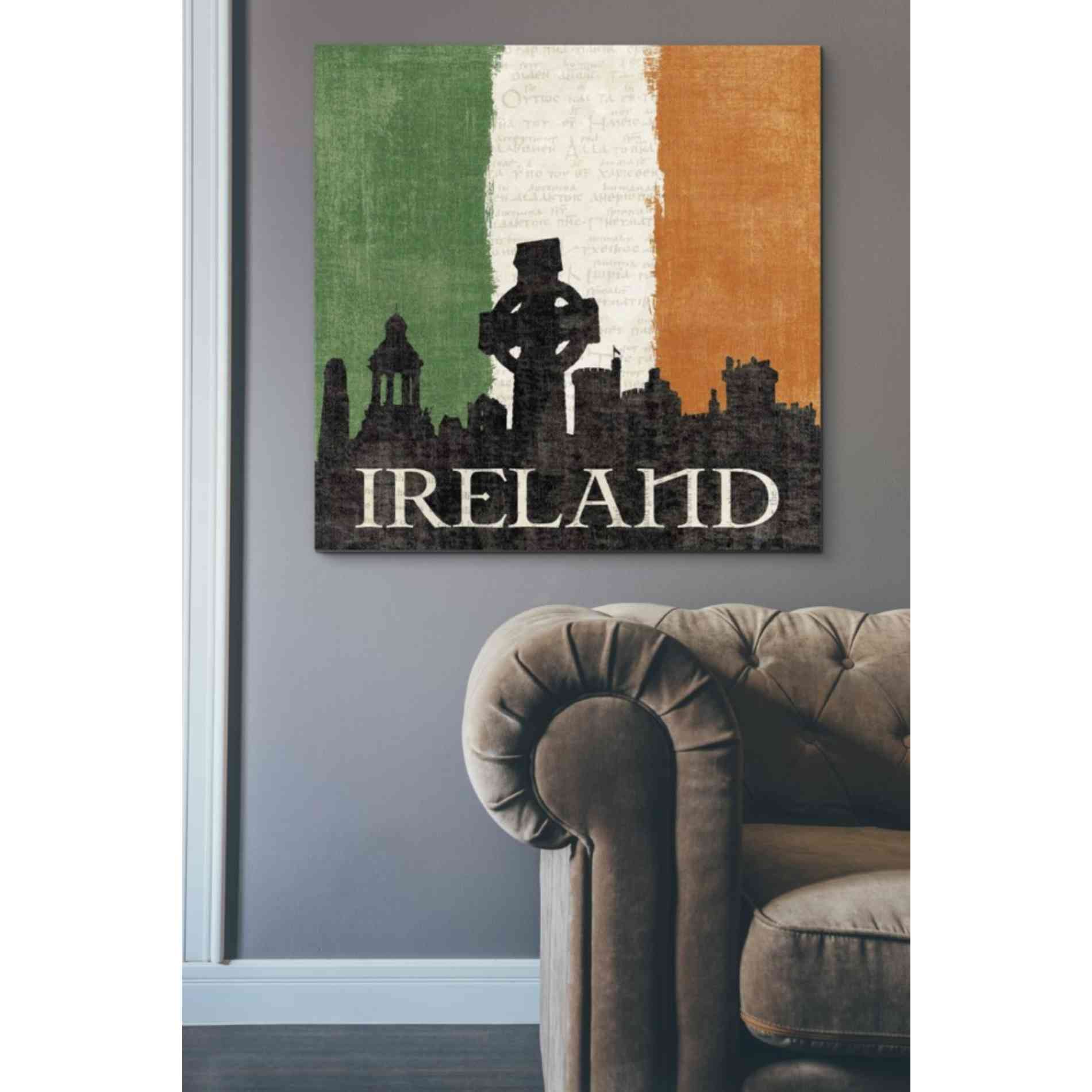 'Ireland' by Moira Hershey, Canvas Wall Art,37 x 37