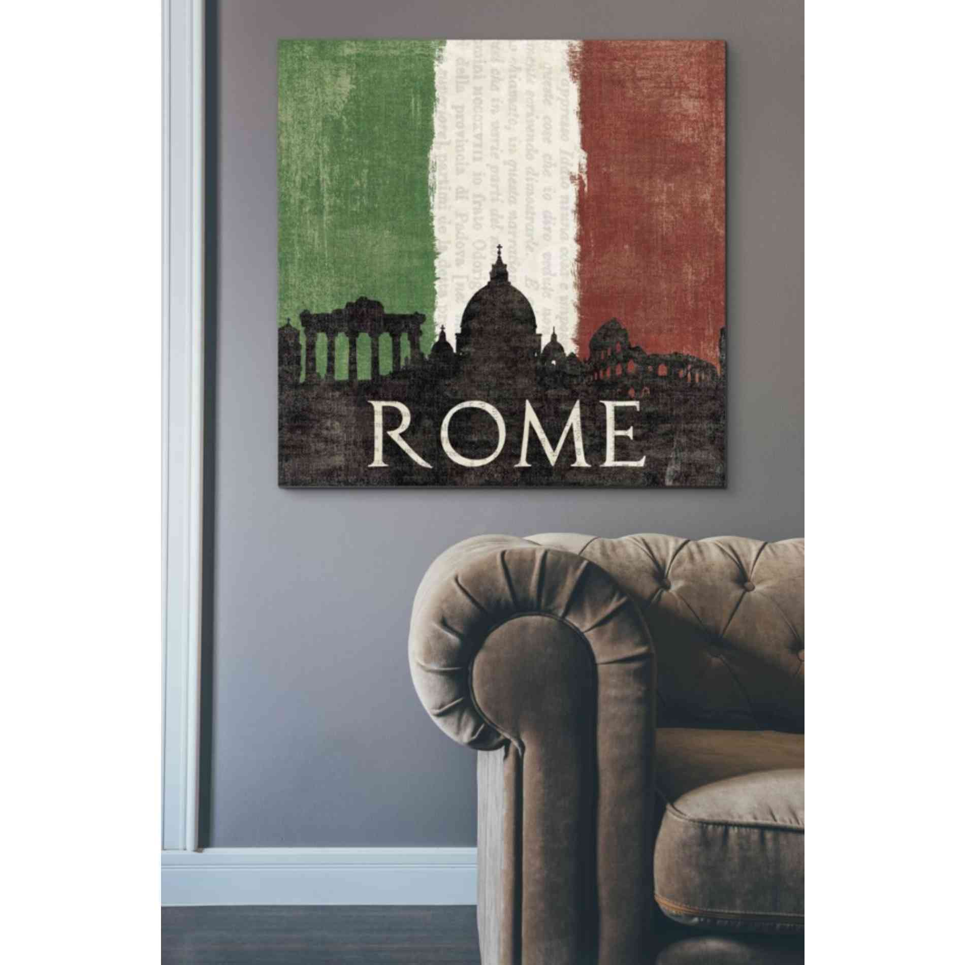 'Rome' by Moira Hershey, Canvas Wall Art,37 x 37