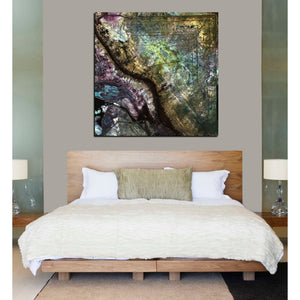 'Earth As Art: Iraqi Emplacement' Canvas Wall Art,37 x 37