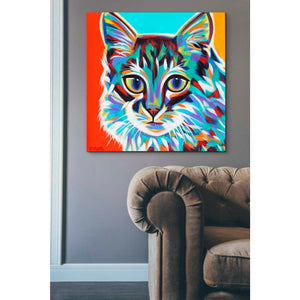 'Dramatic Cats II' by Carolee Vitaletti Giclee Canvas Wall Art