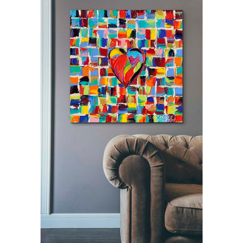 Image of 'Love of Color I' by Carolee Vitaletti Giclee Canvas Wall Art