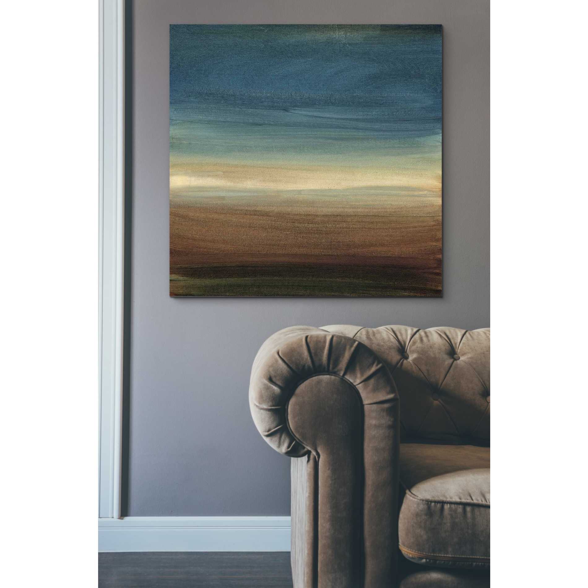 'Abstract Horizon IV' by Ethan Harper Canvas Wall Art,37 x 37