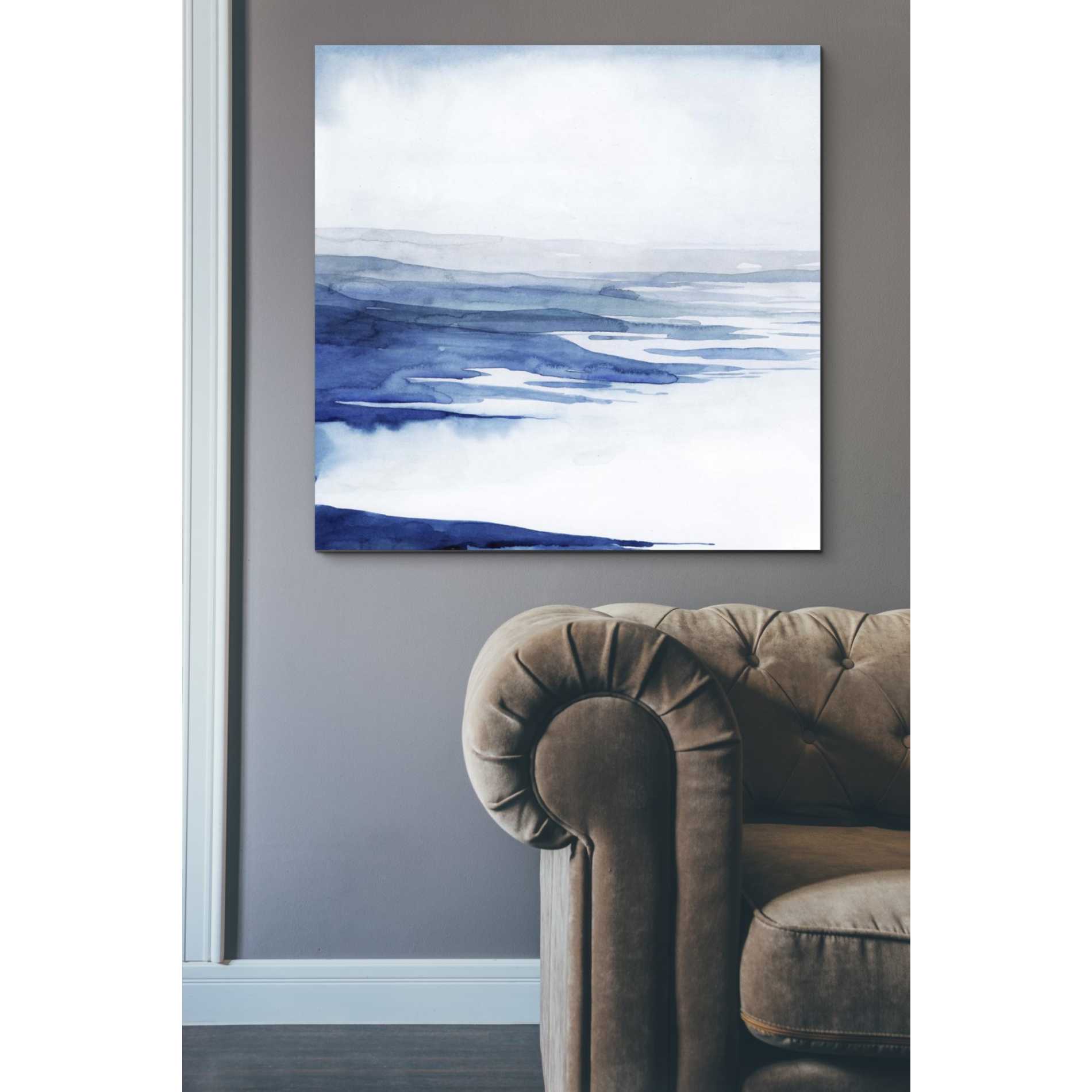'Crystallized Lagoon I' by Grace Popp Canvas Wall Art,37 x 37