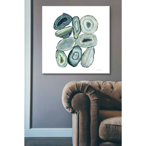 'Stacked Agate II' by Grace Popp Canvas Wall Art,37 x 37