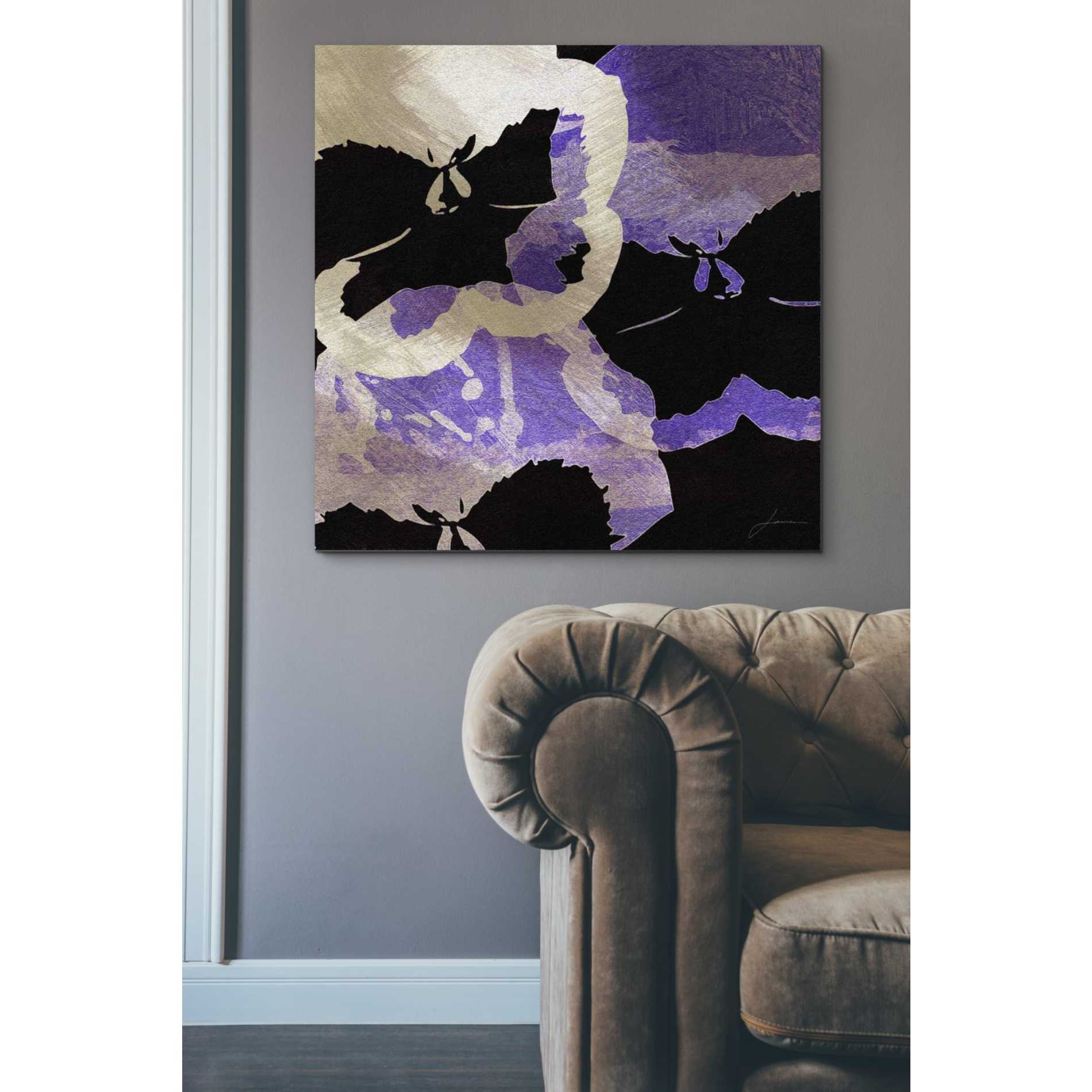 'Bloomer Tiles VII' by James Burghardt Giclee Canvas Wall Art