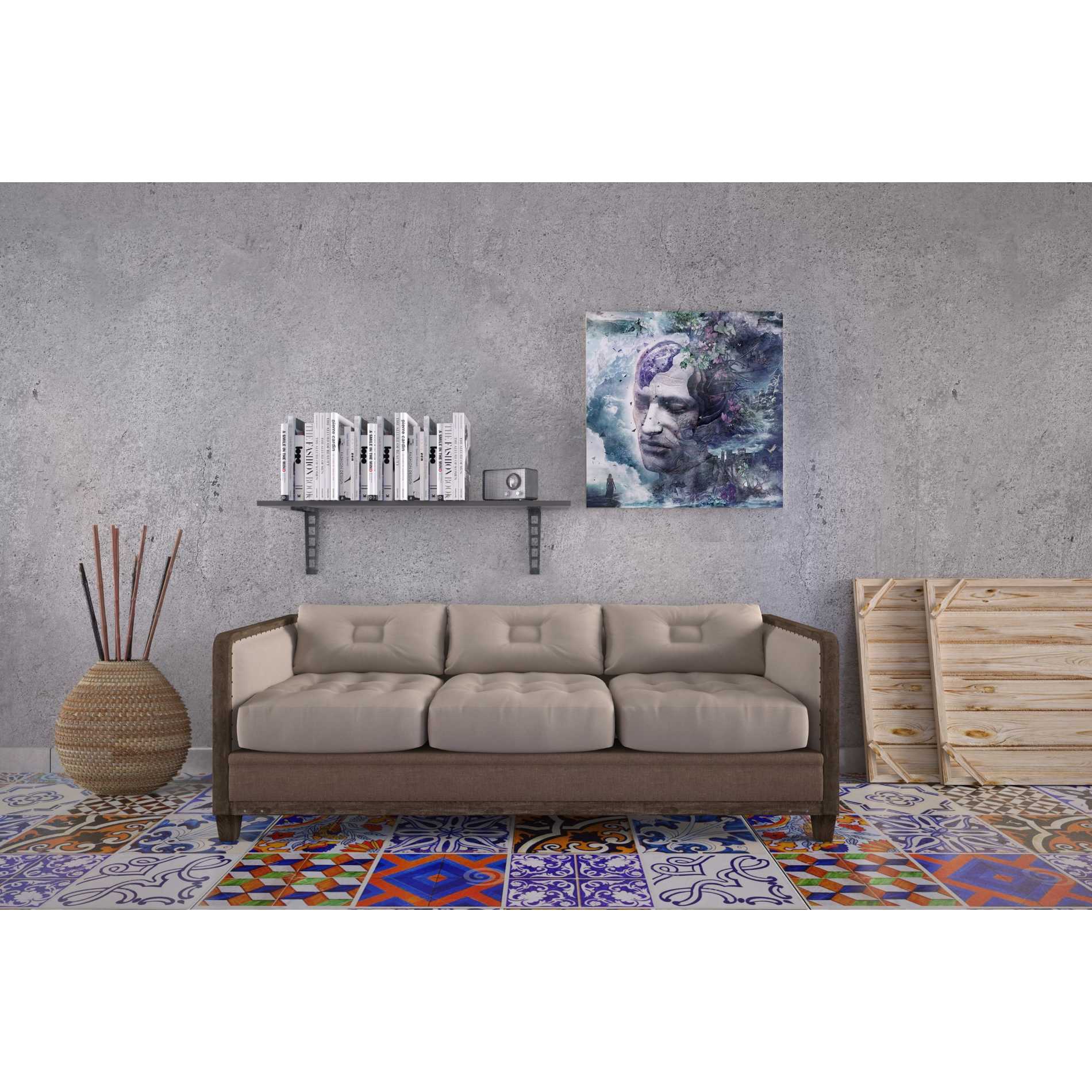 'All We Have is Now' by Cameron Gray, Canvas Wall Art,37 x 37