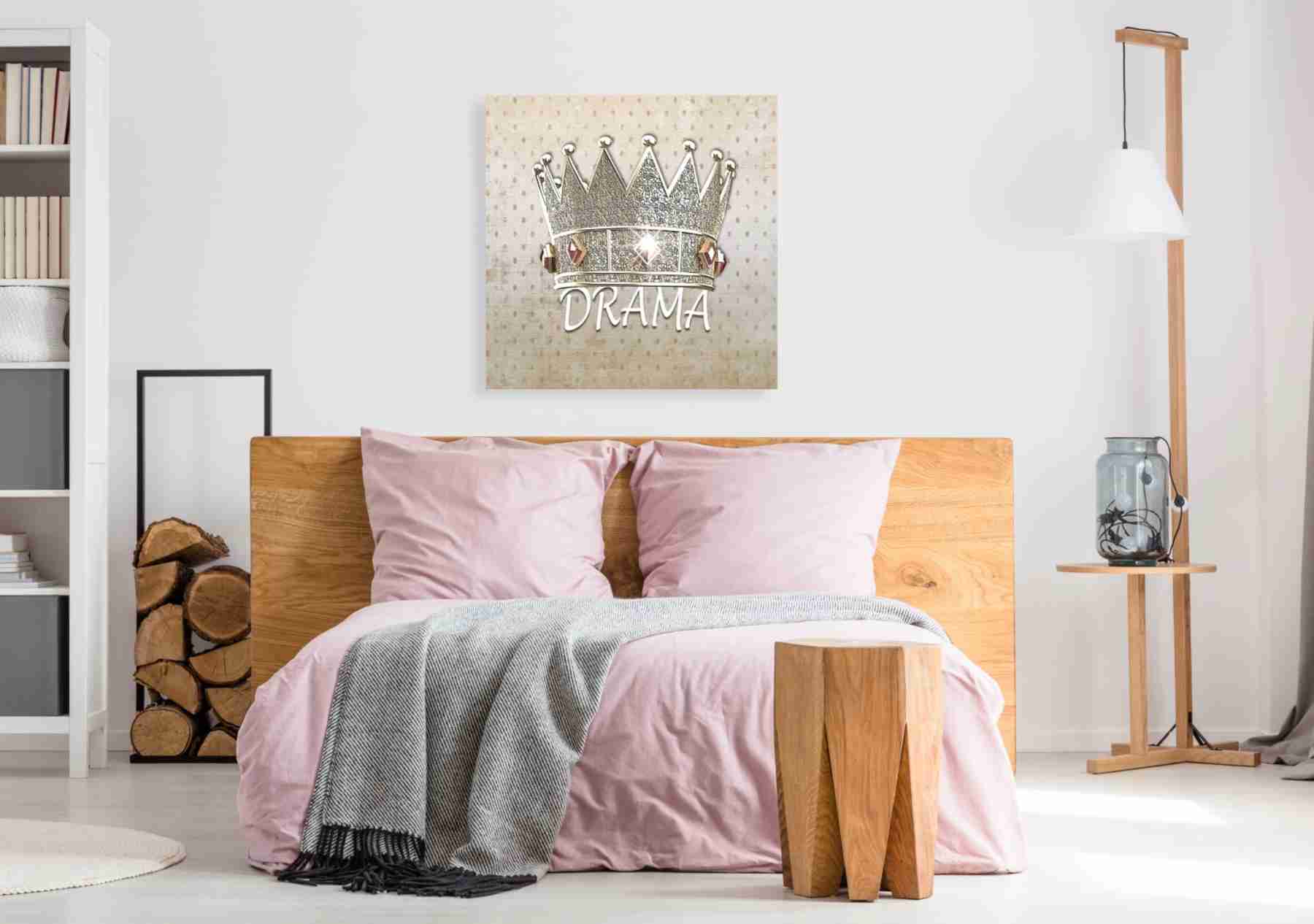 'Drama Queen' by Karen Smith, Canvas Wall Art,37x37