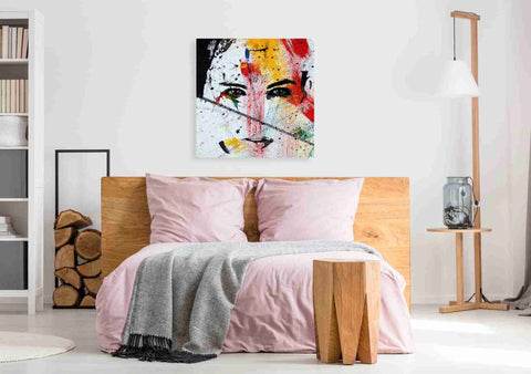 Image of 'Face Paint' by Karen Smith, Canvas Wall Art,37x37
