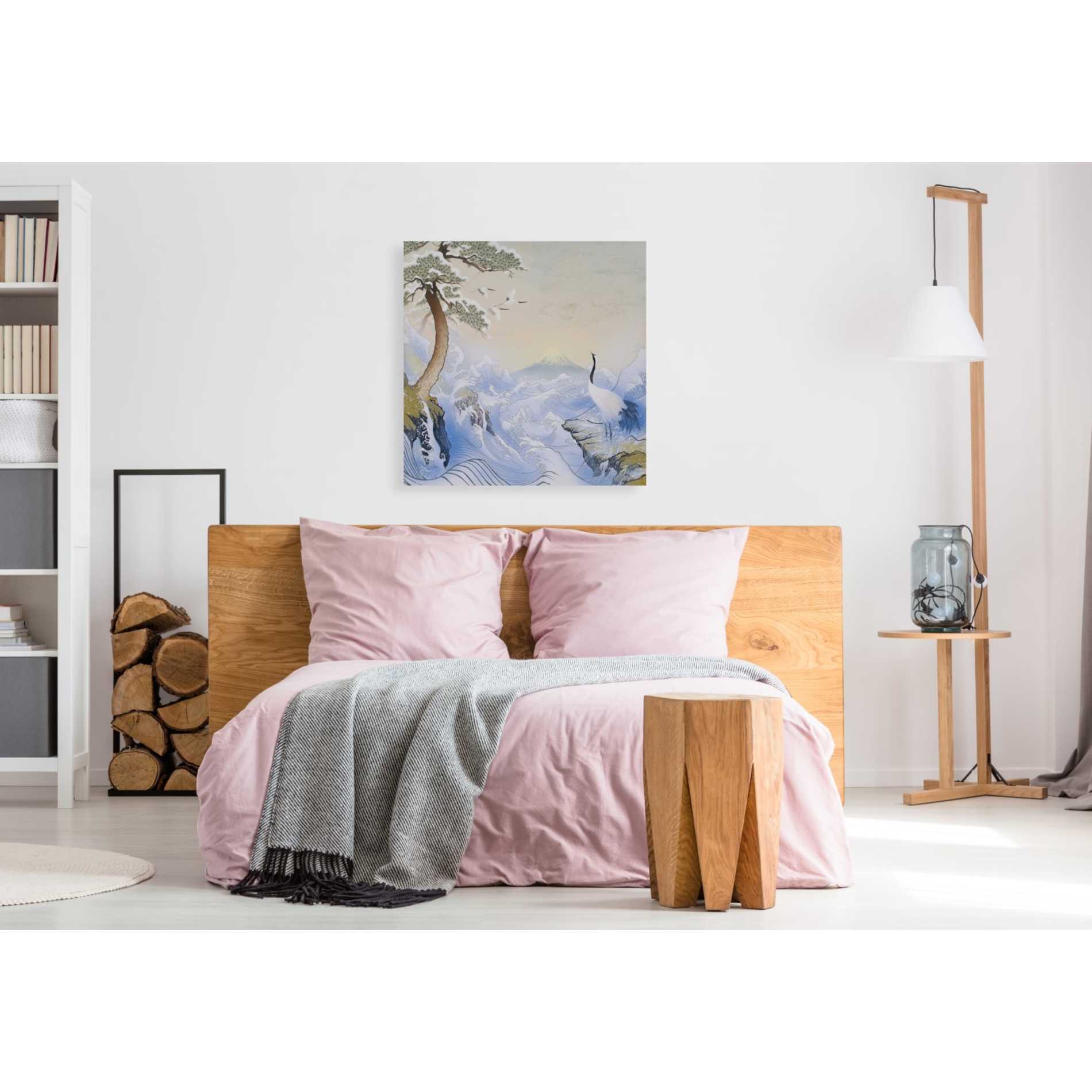 'Winter Waves' by Zigen Tanabe, Giclee Canvas Wall Art