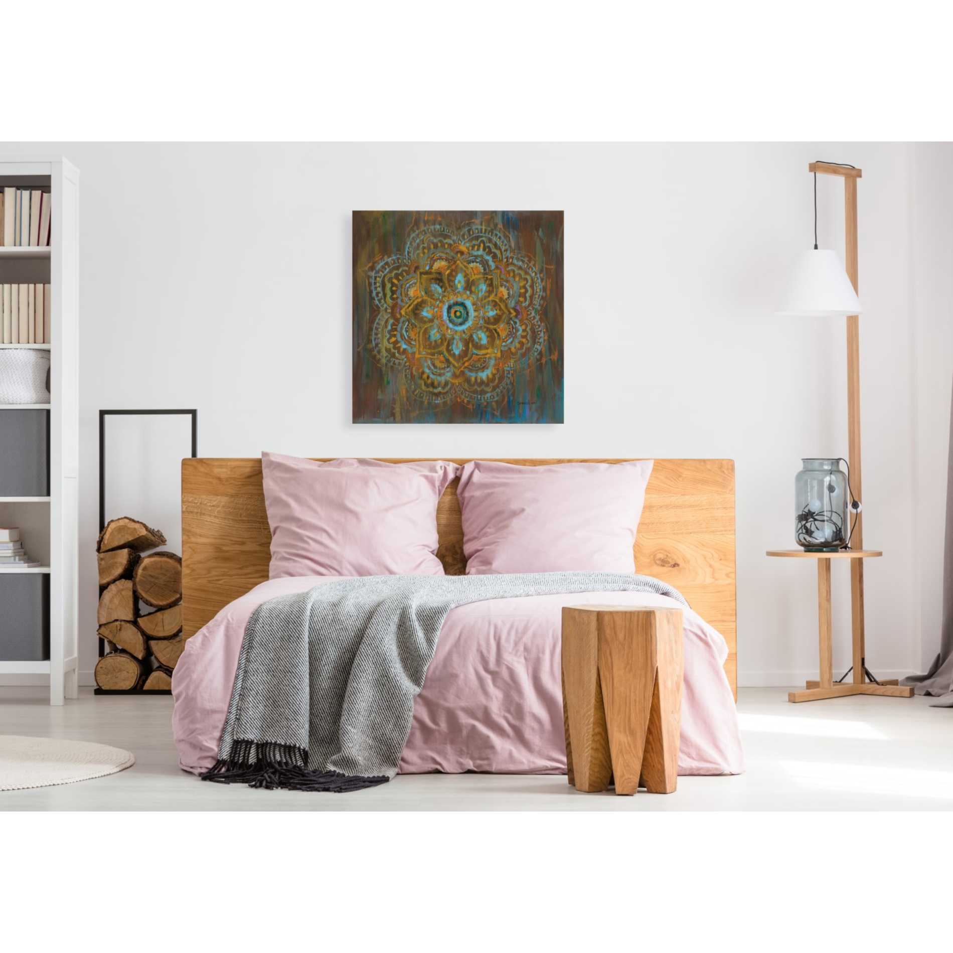 'Bombay Bohemian' by Danhui Nai, Canvas Wall Art,37 x 37