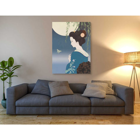 Image of 'Fumitsuki' by Sai Tamiya, Canvas Wall Art,40 x 54