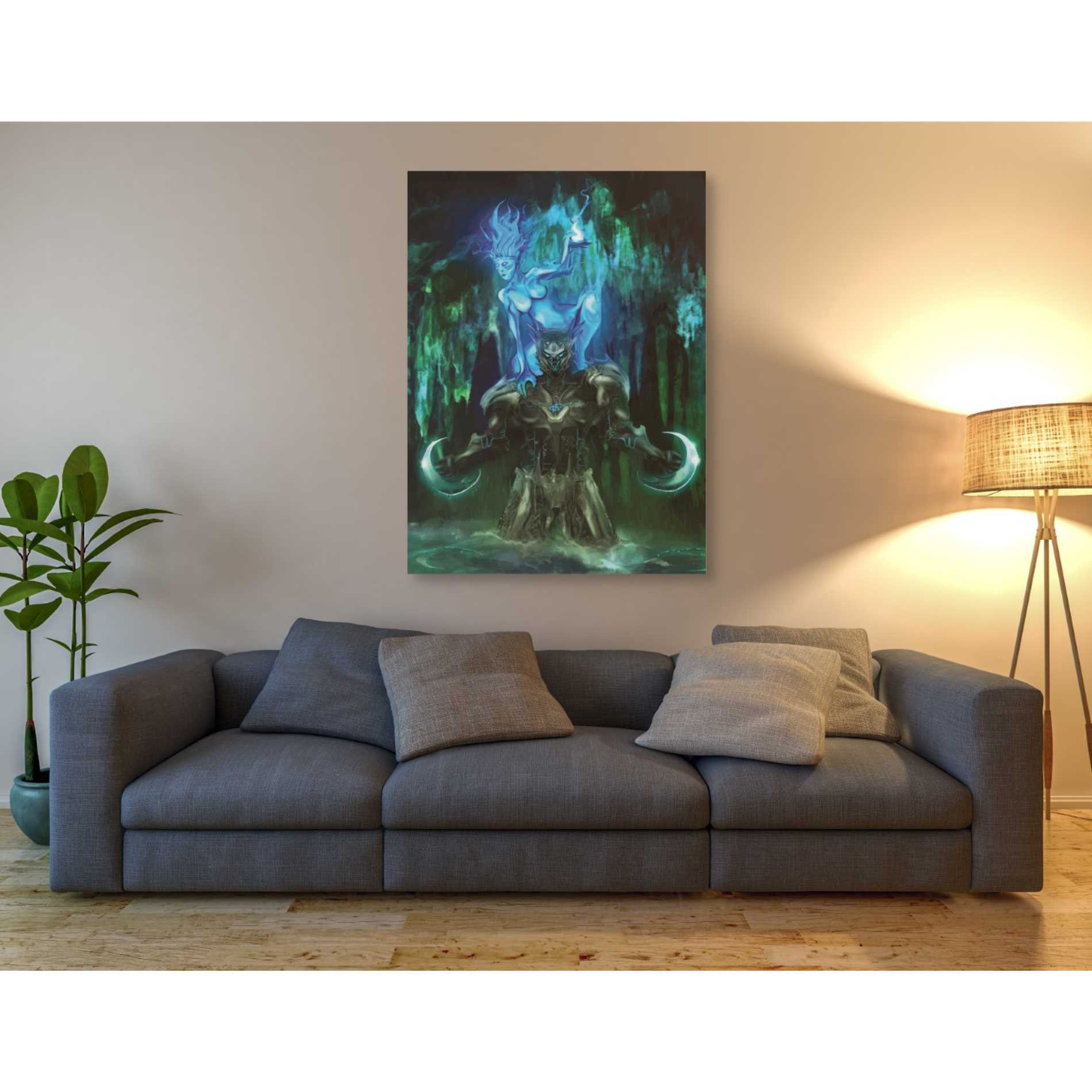 'Chaac' by Michael StewArt, Canvas Wall Art,40 x 54