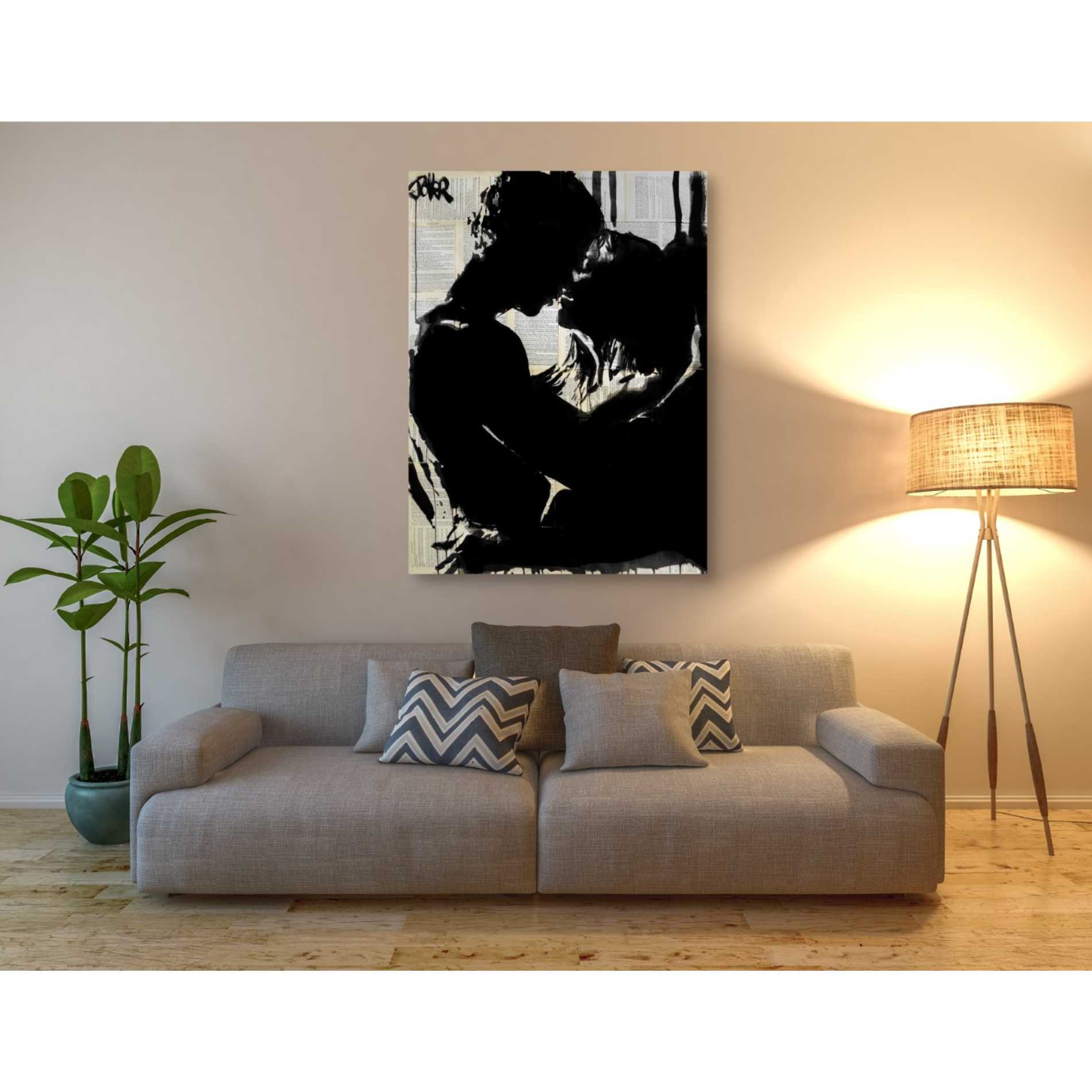 'Connection 2' by Loui Jover, Canvas Wall Art,40 x 54