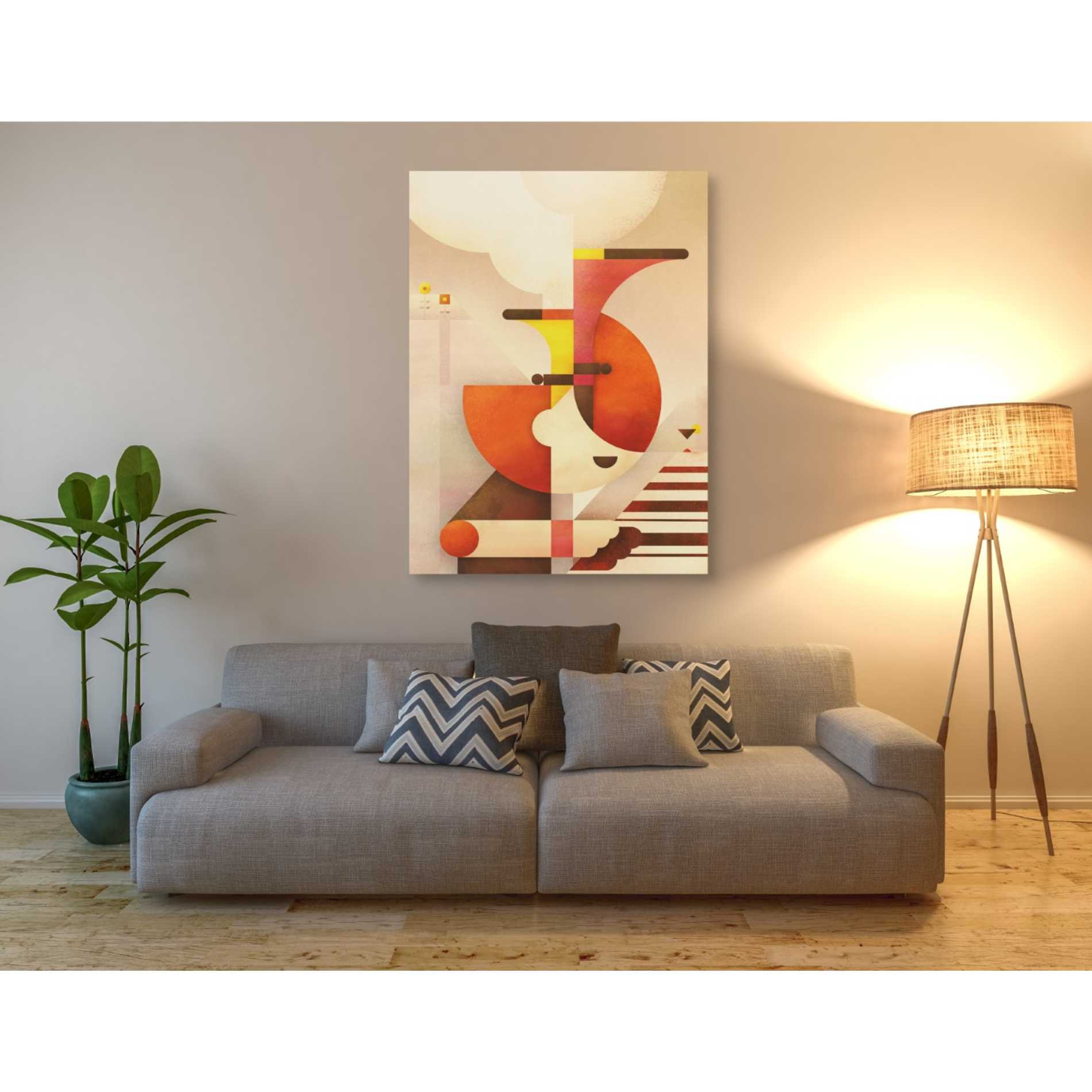 'Jazzman' by Antony Squizzato, Canvas Wall Art,40 x 54