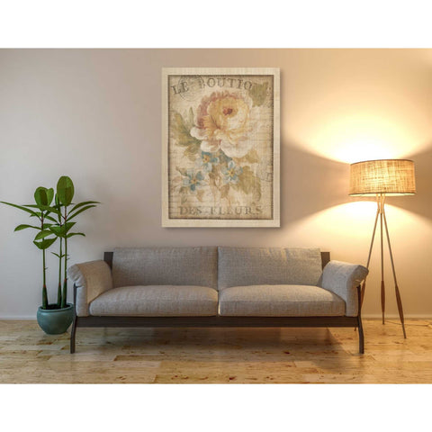 Image of 'Parisian Flowers I' by Danhui Nai, Canvas Wall Art,40 x 54