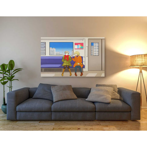 Image of 'Hidamari' by Sai Tamiya, Canvas Wall Art,54 x 40