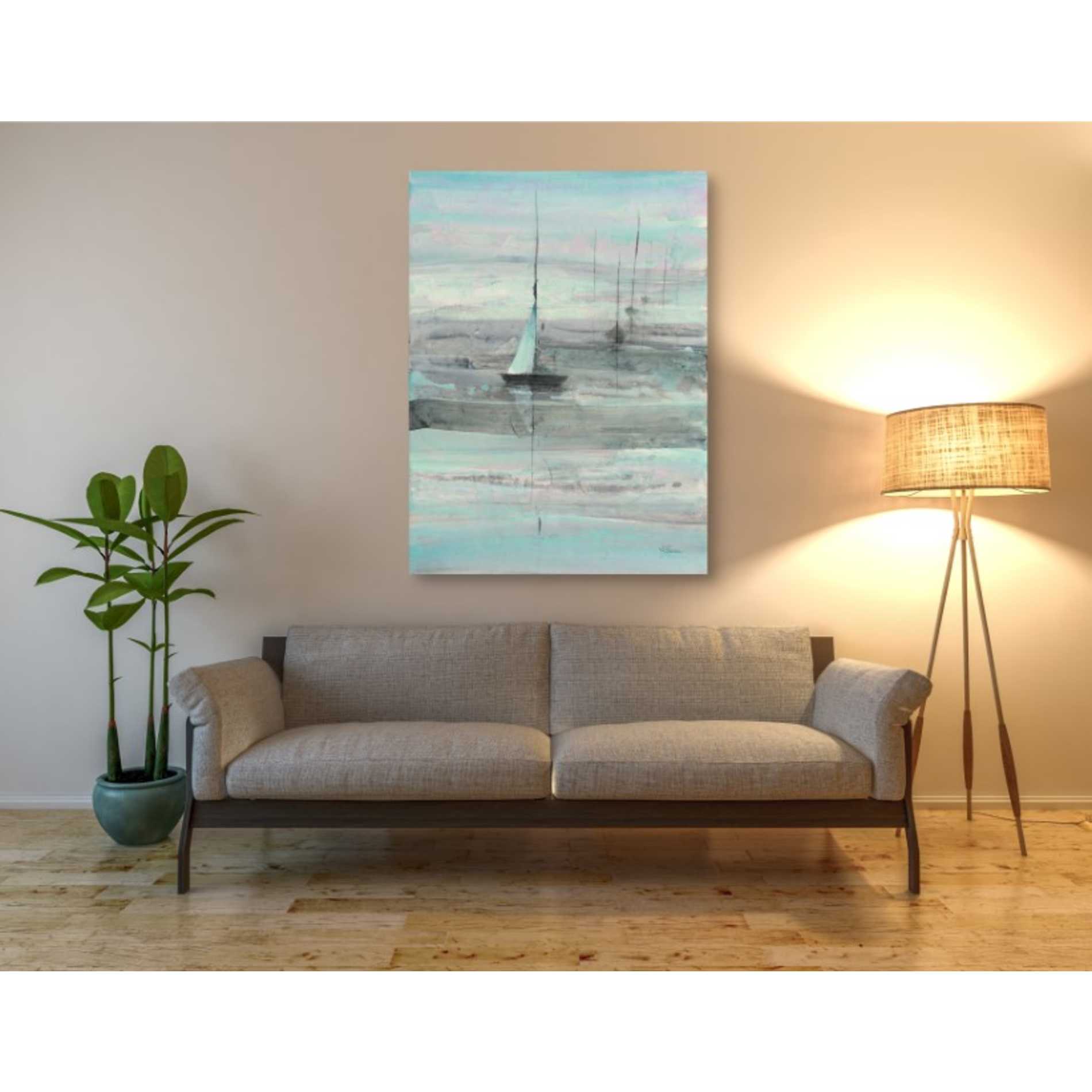 'Ice Sailing' by Albena Hristova, Canvas Wall Art,40 x 54