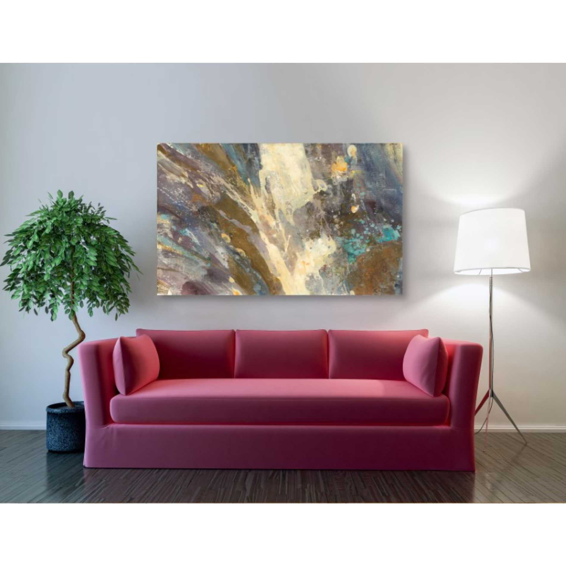 'By the Waters Edge' by Albena Hristova, Canvas Wall Art,54 x 40