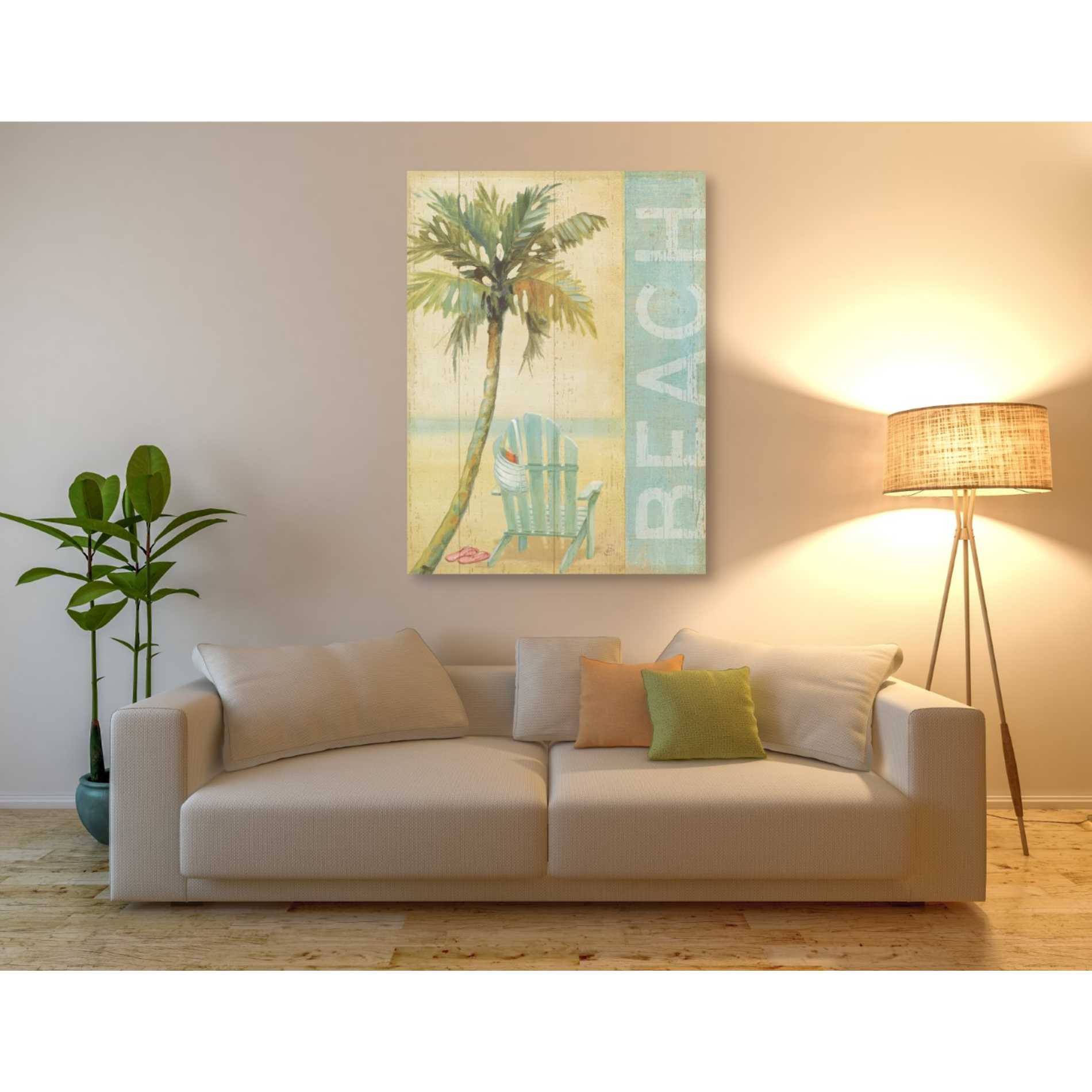 'Ocean Beach I' by Daphne Brissonet, Canvas Wall Art,40 x 54