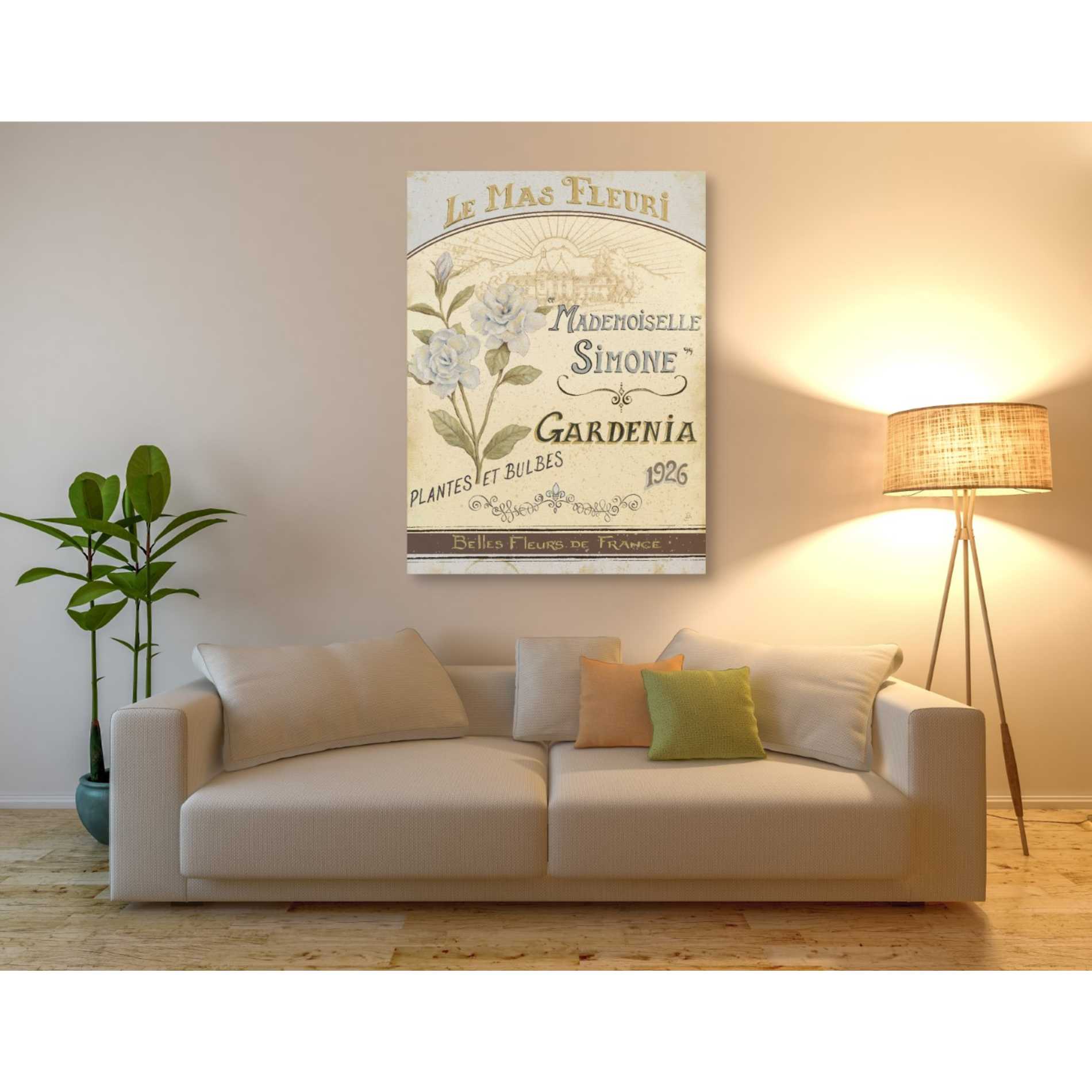 'French Seed Packet IV' by Daphne Brissonet, Canvas Wall Art,40 x 54