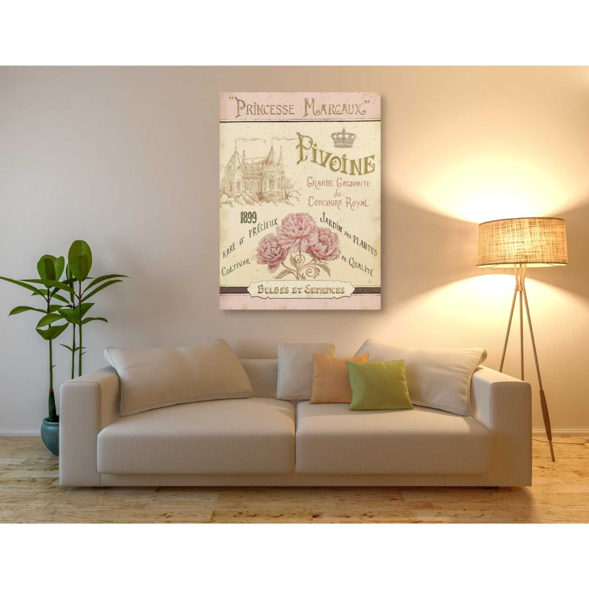 'French Seed Packet III' by Daphne Brissonet, Canvas Wall Art,40 x 54