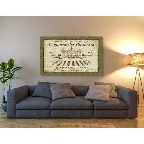 Image of 'French Wine Label III' by Daphne Brissonet, Canvas Wall Art,40 x 54