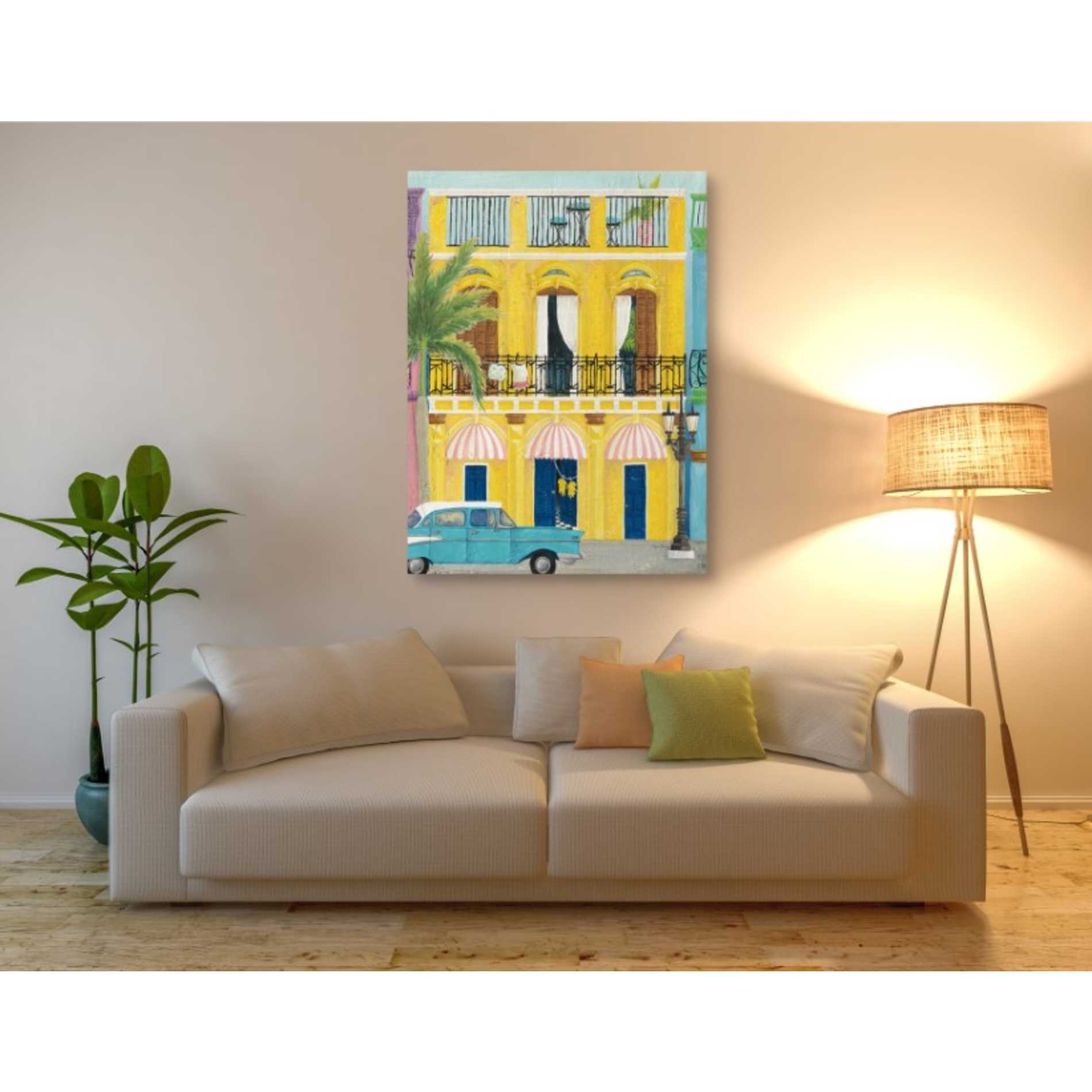 'Havana V' by Elyse DeNeige, Canvas Wall Art,40 x 54