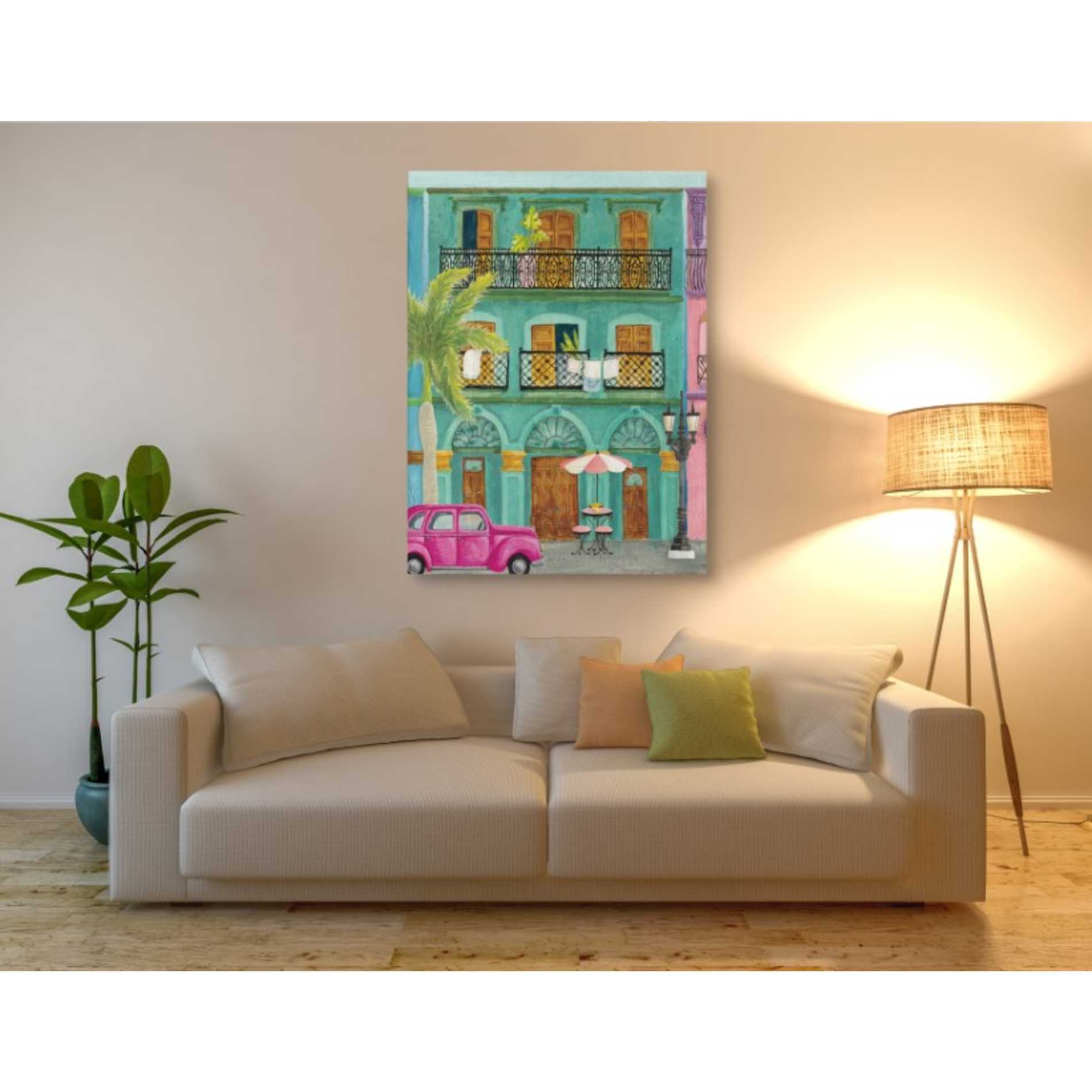 'Havana III' by Elyse DeNeige, Canvas Wall Art,40 x 54