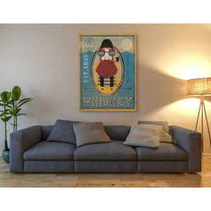 'Fisherman IV Old Salt Whiskey' by Ryan Fowler, Canvas Wall Art,40 x 54