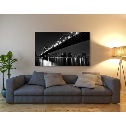 Image of 'Manhattan Bridge' by Katherine Gendreau, Giclee Canvas Wall Art