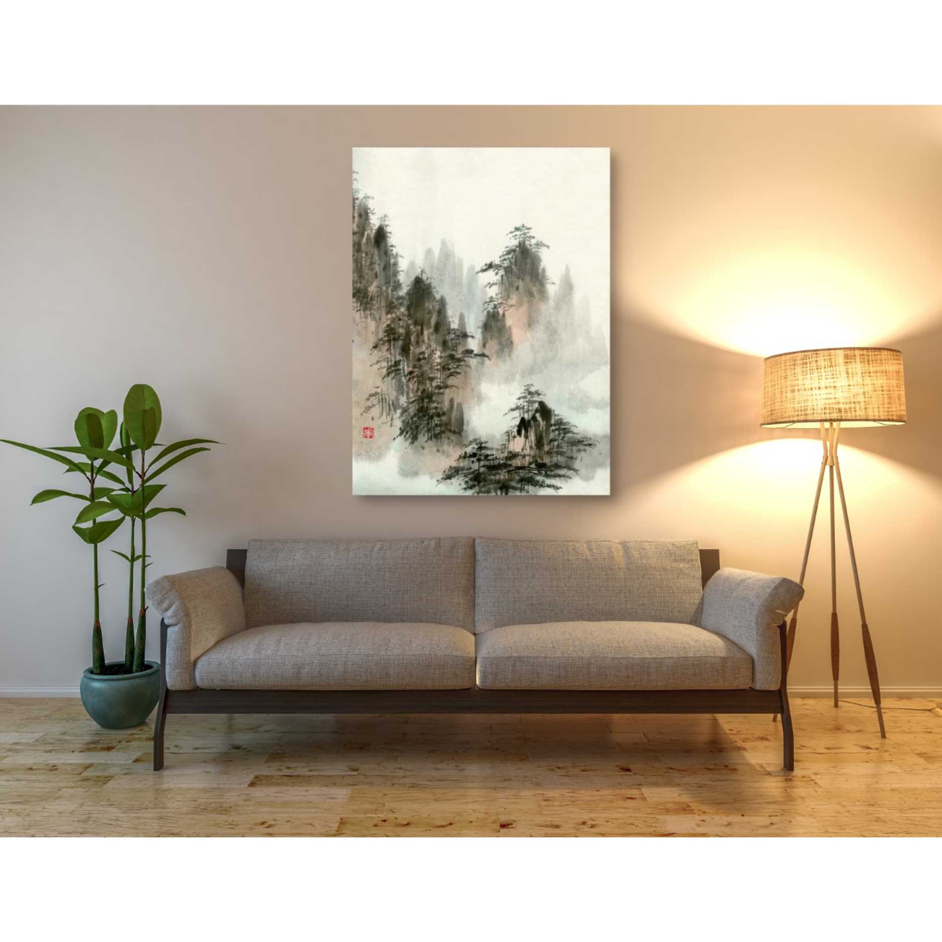 'Qi' by River Han, Giclee Canvas Wall Art