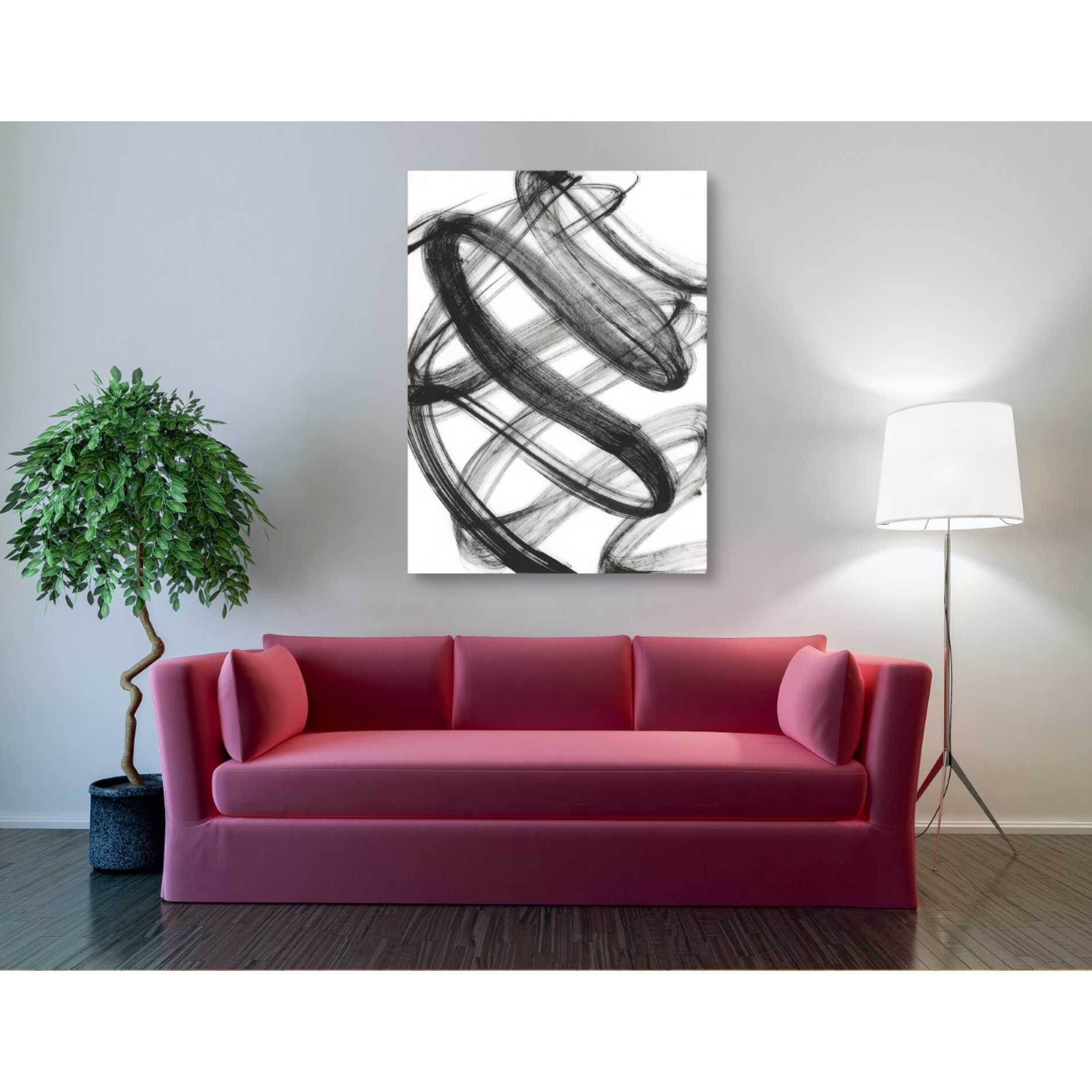 'Lahar' Canvas Wall Art,40 x 54
