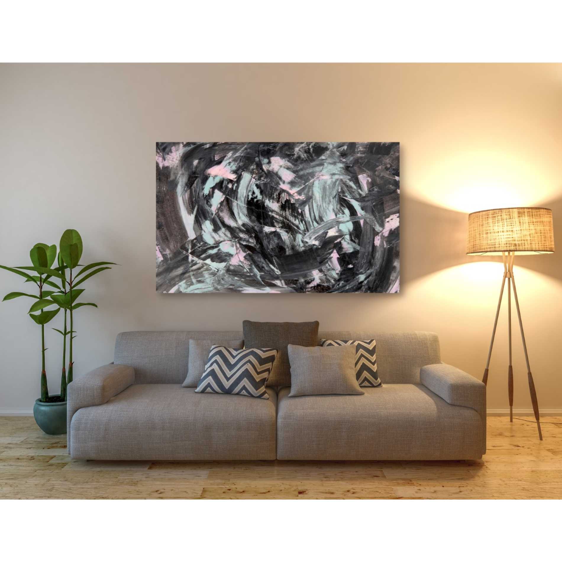 'The Attack' Canvas Wall Art,54 x 40
