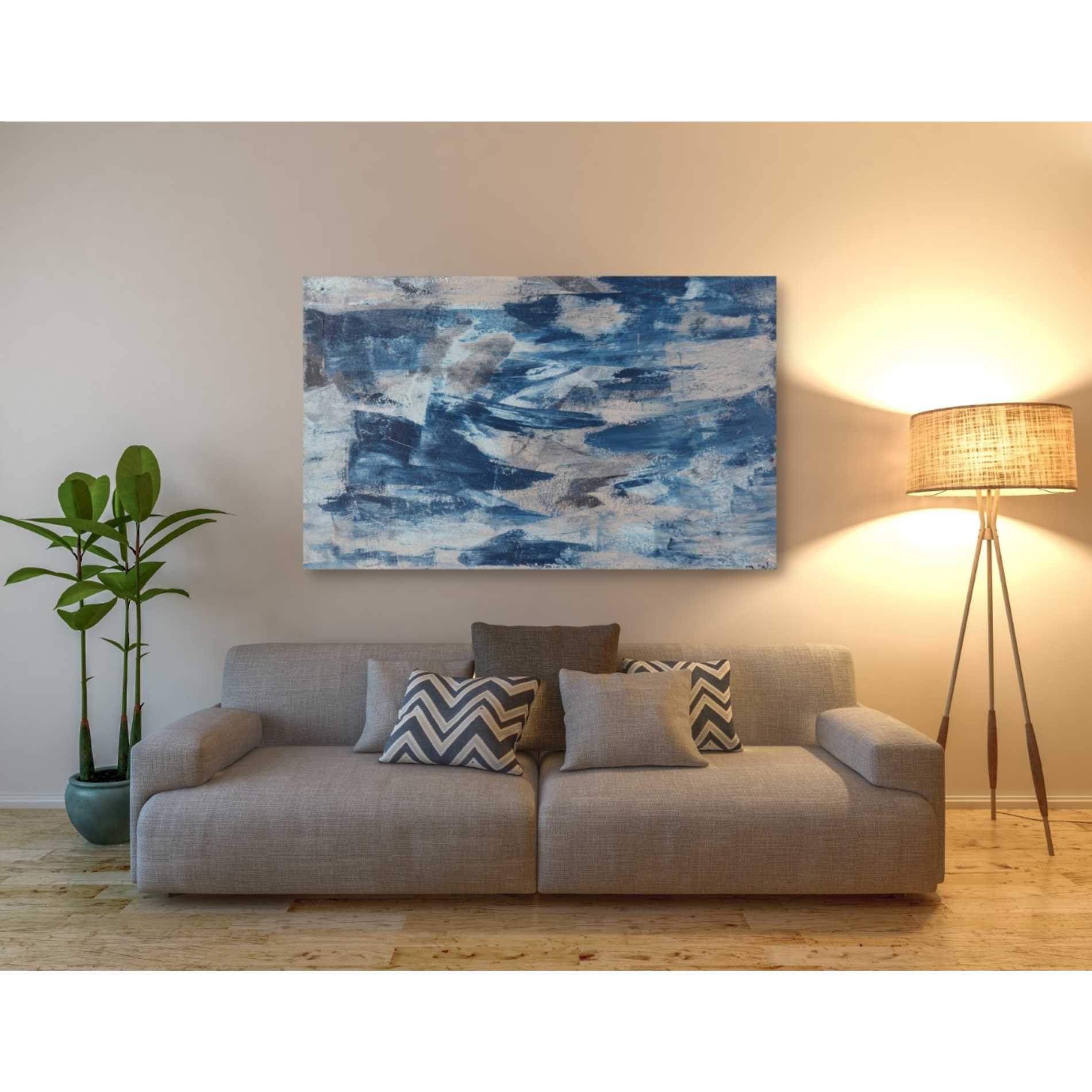 'Tsunami' Canvas Wall Art,54 x 40