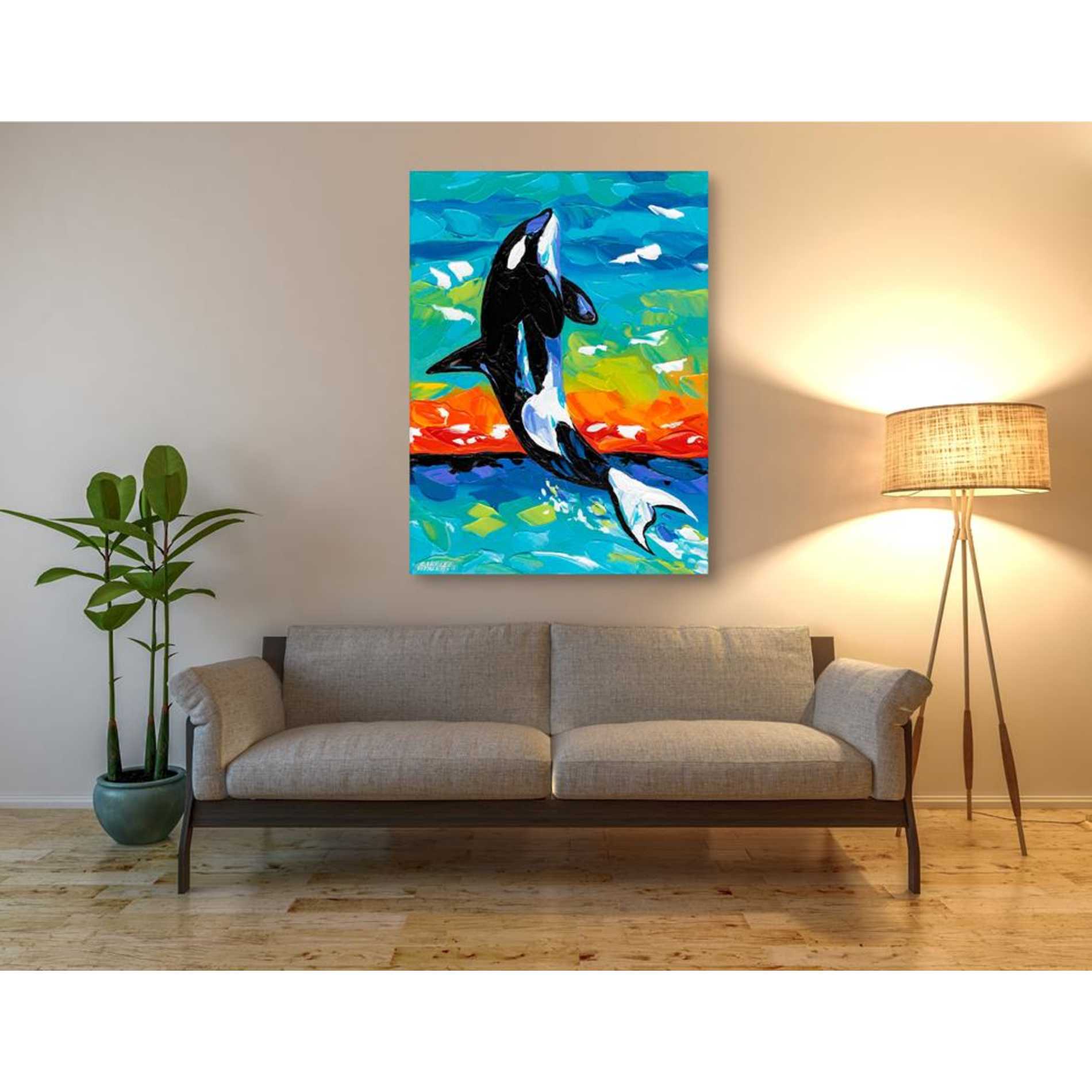 'Ocean Friends I' by Carolee Vitaletti Giclee Canvas Wall Art