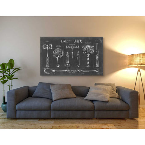Image of 'Bar Set' by Ethan Harper Canvas Wall Art,54 x 40