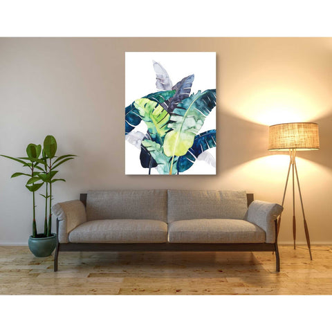 Image of 'Twilight Palms II' by Grace Popp Canvas Wall Art,40 x 54
