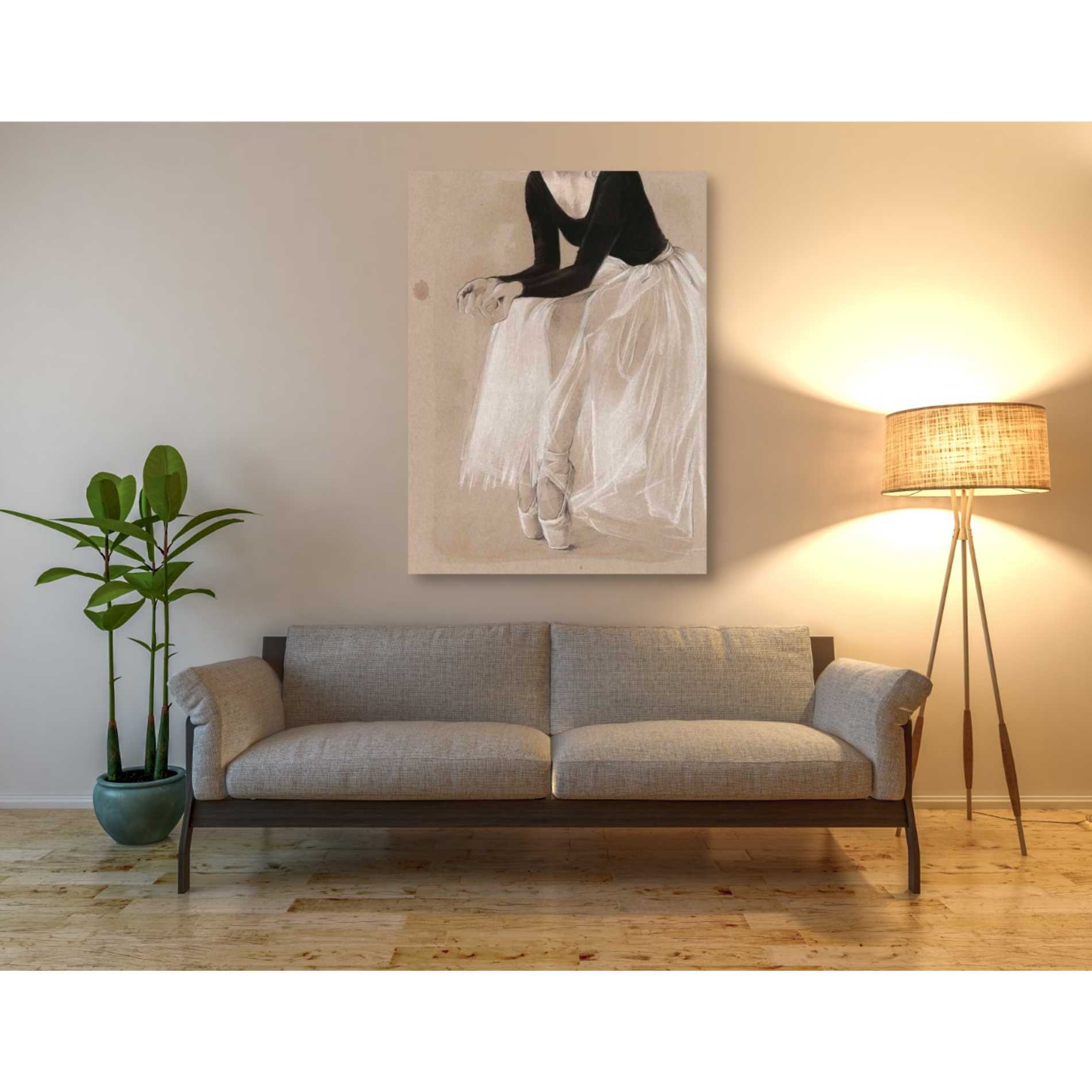 'Ballet Study I' by Jennifer Paxton Giclee Canvas Wall Art