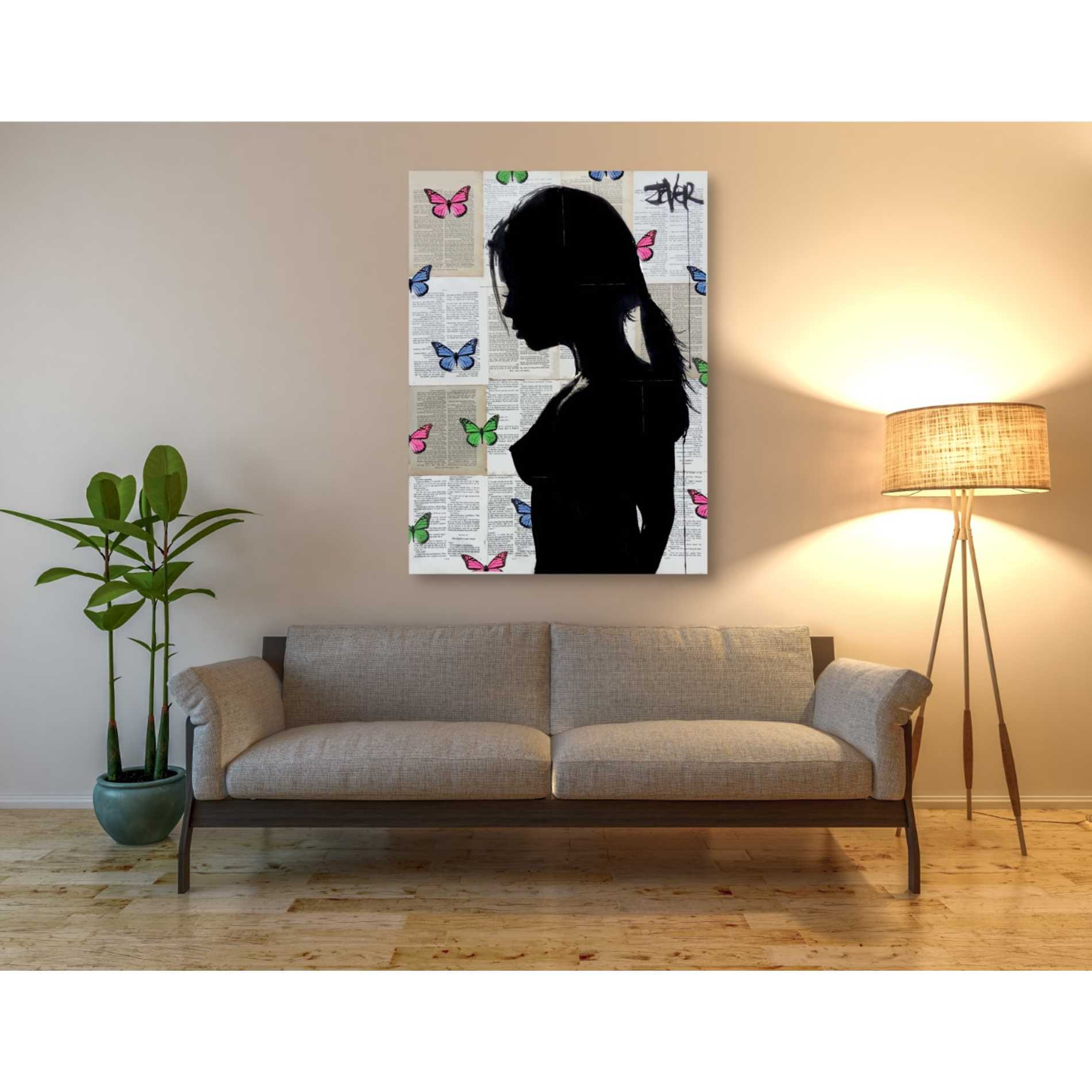 'Butterfly Tide' by Loui Jover, Canvas Wall Art,40 x 54