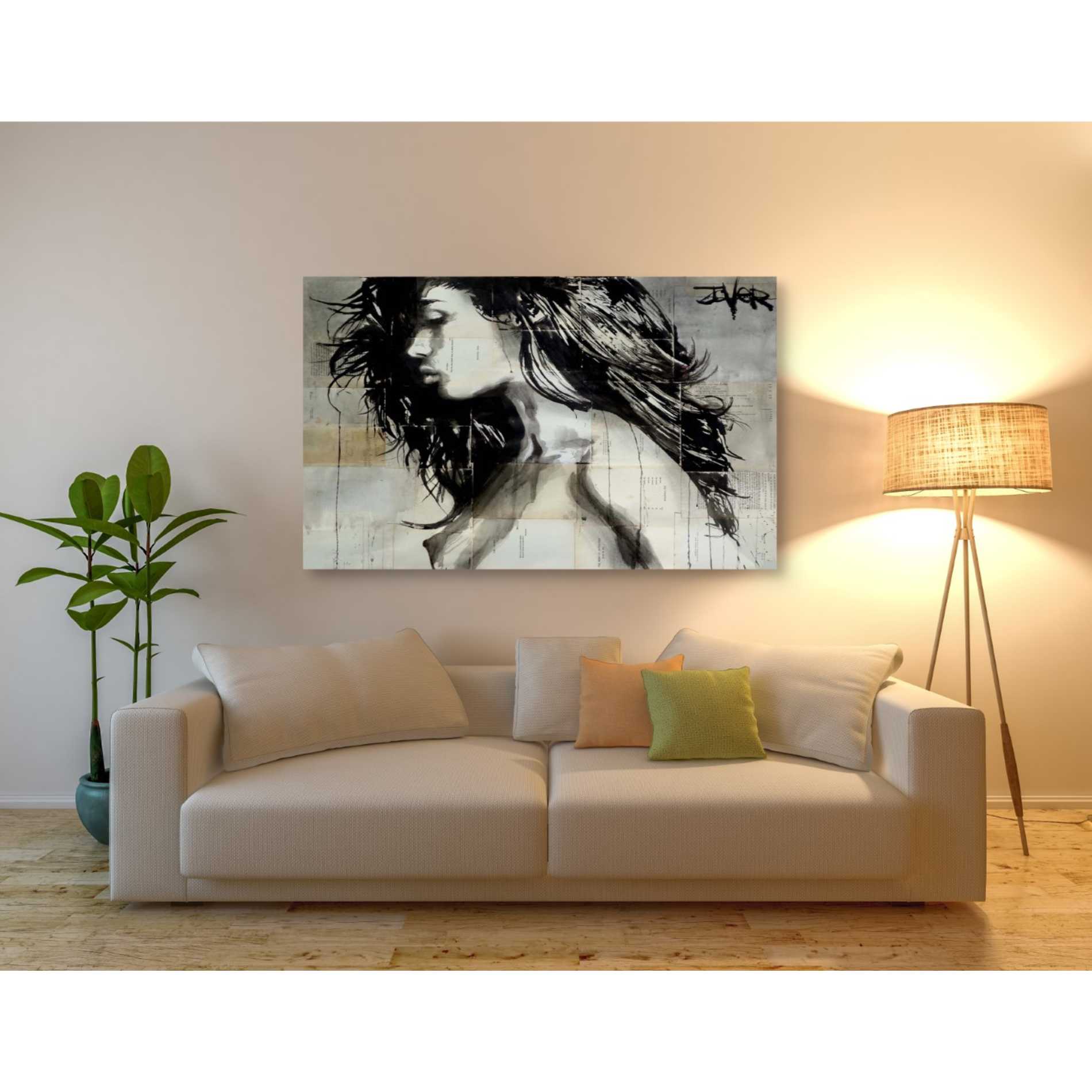 'Colombia' by Loui Jover, Canvas Wall Art,54 x 40
