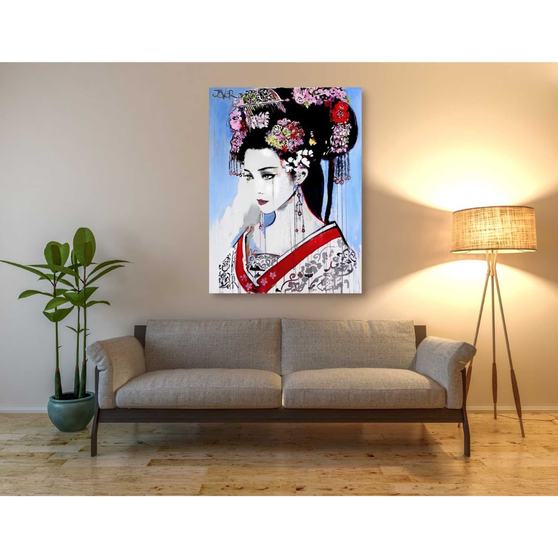'Empress' by Loui Jover, Canvas Wall Art,40 x 54