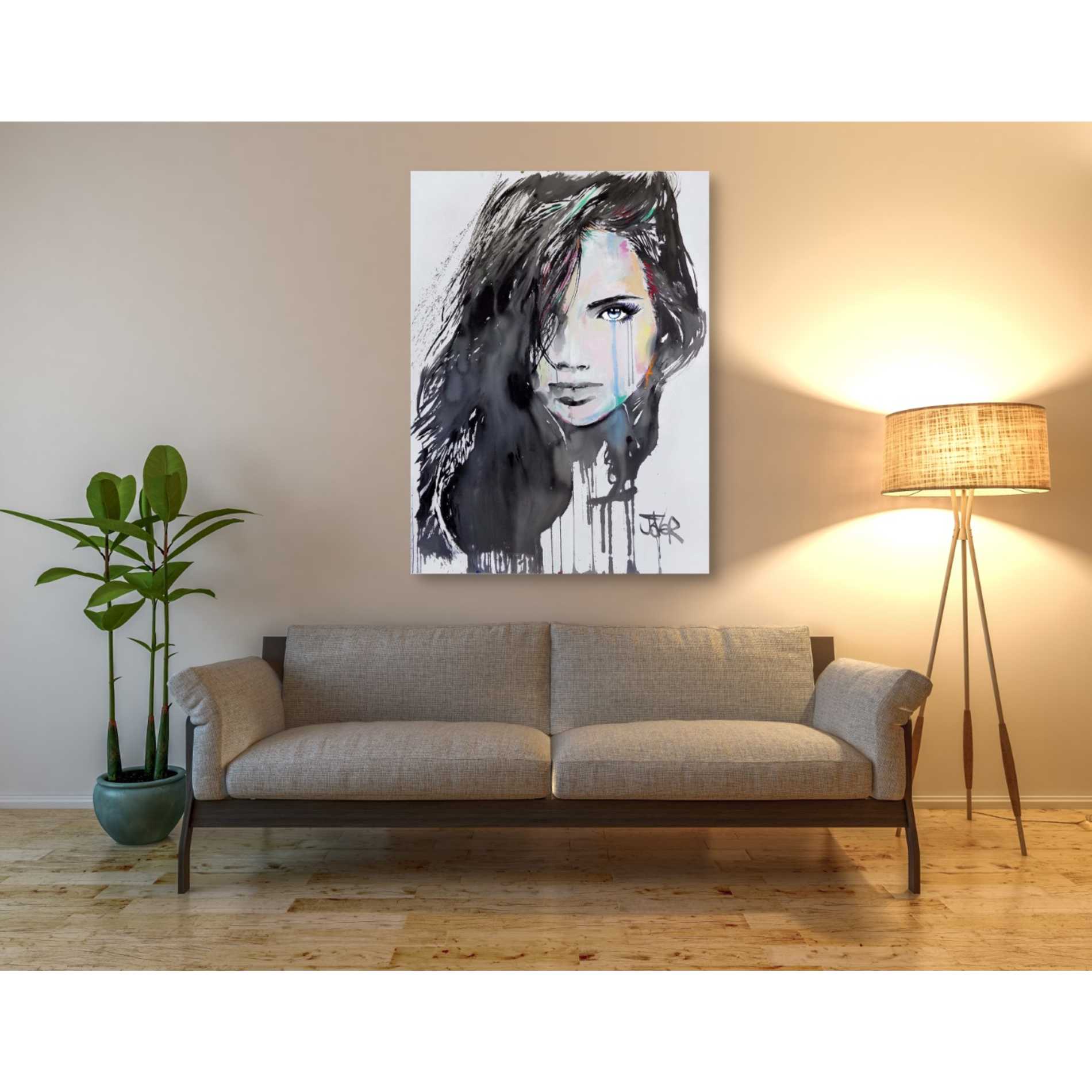 'Talisman' by Loui Jover, Canvas Wall Art,40 x 54