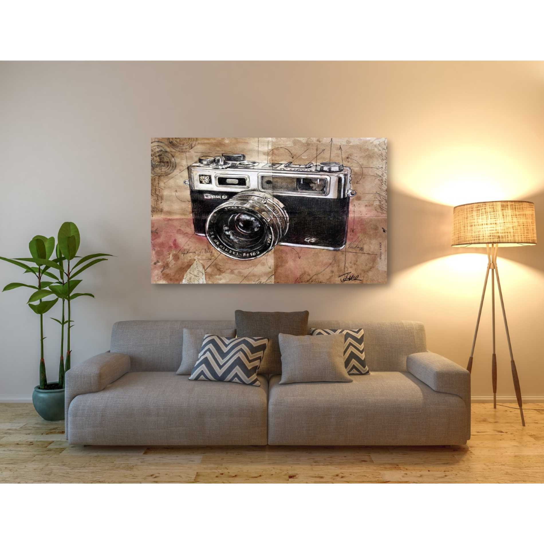 'Yashica' by Loui Jover, Canvas Wall Art,54 x 40