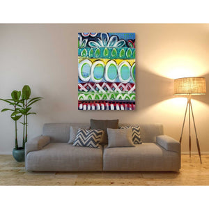'Fiesta I' by Linda Woods, Canvas Wall Art,40 x 54