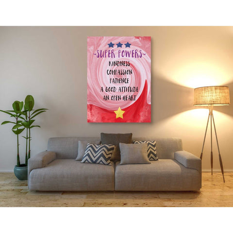 Image of 'Super Powers' by Linda Woods, Canvas Wall Art,40 x 54
