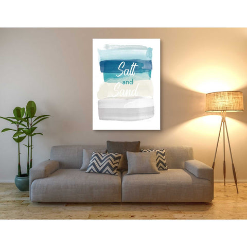 Image of 'Salt And Sand' by Linda Woods, Canvas Wall Art,40 x 54