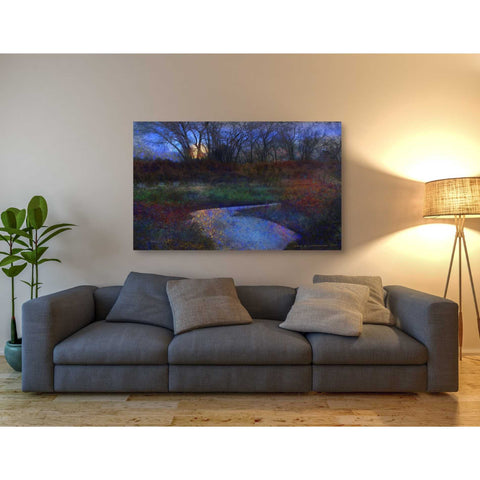 Image of 'Moonlit Stream' by Chris Vest, Giclee Canvas Wall Art