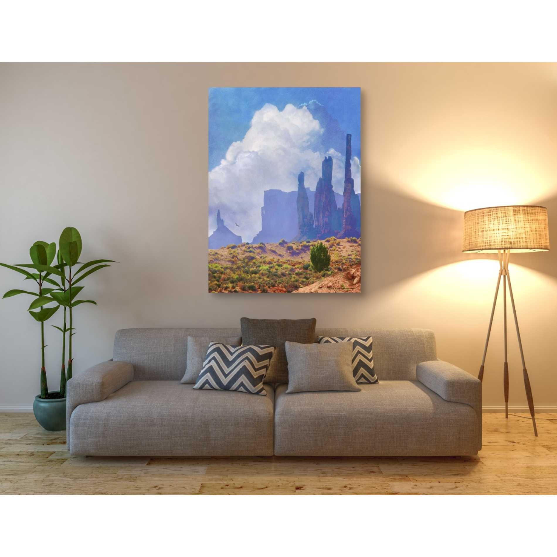 'Desertscape' by Chris Vest, Giclee Canvas Wall Art